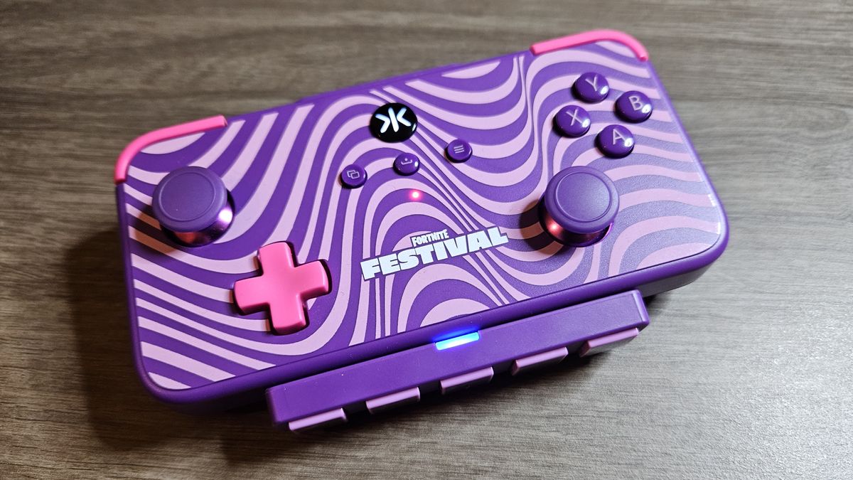 NEO S Purple Wave 5-Fret Fortnite Festival Edition review: does the job, but can’t rock hard