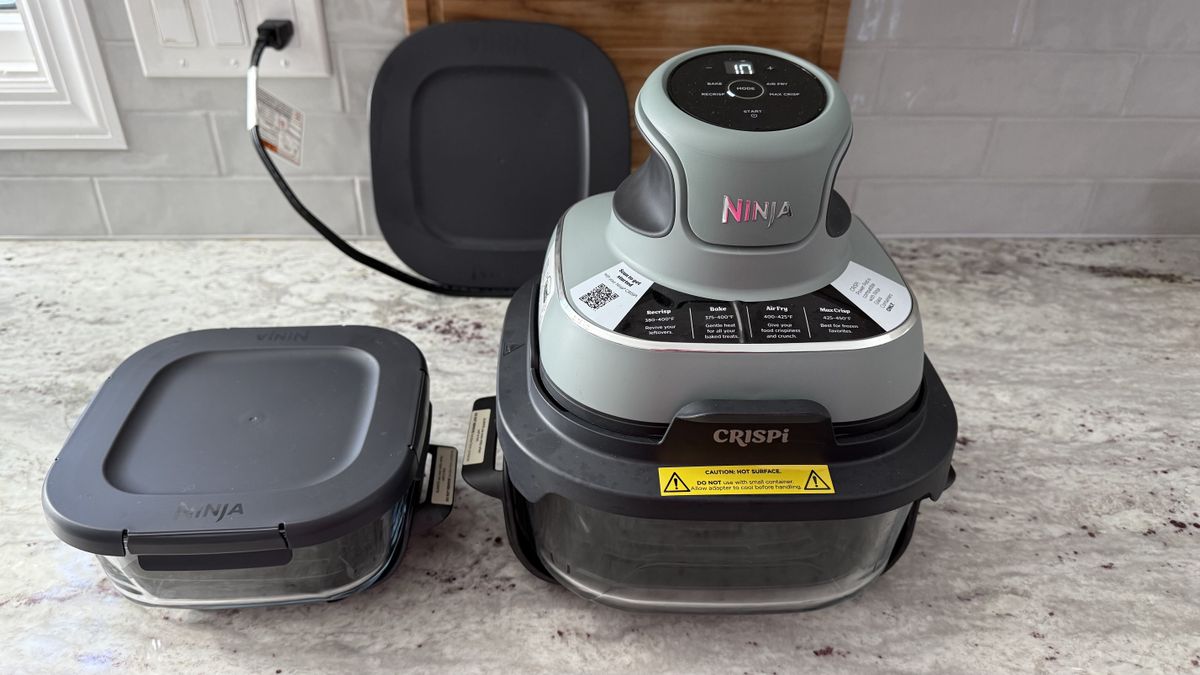 Ninja Crispi 4-in-1 Portable Glass Air Fryer Cooking System review