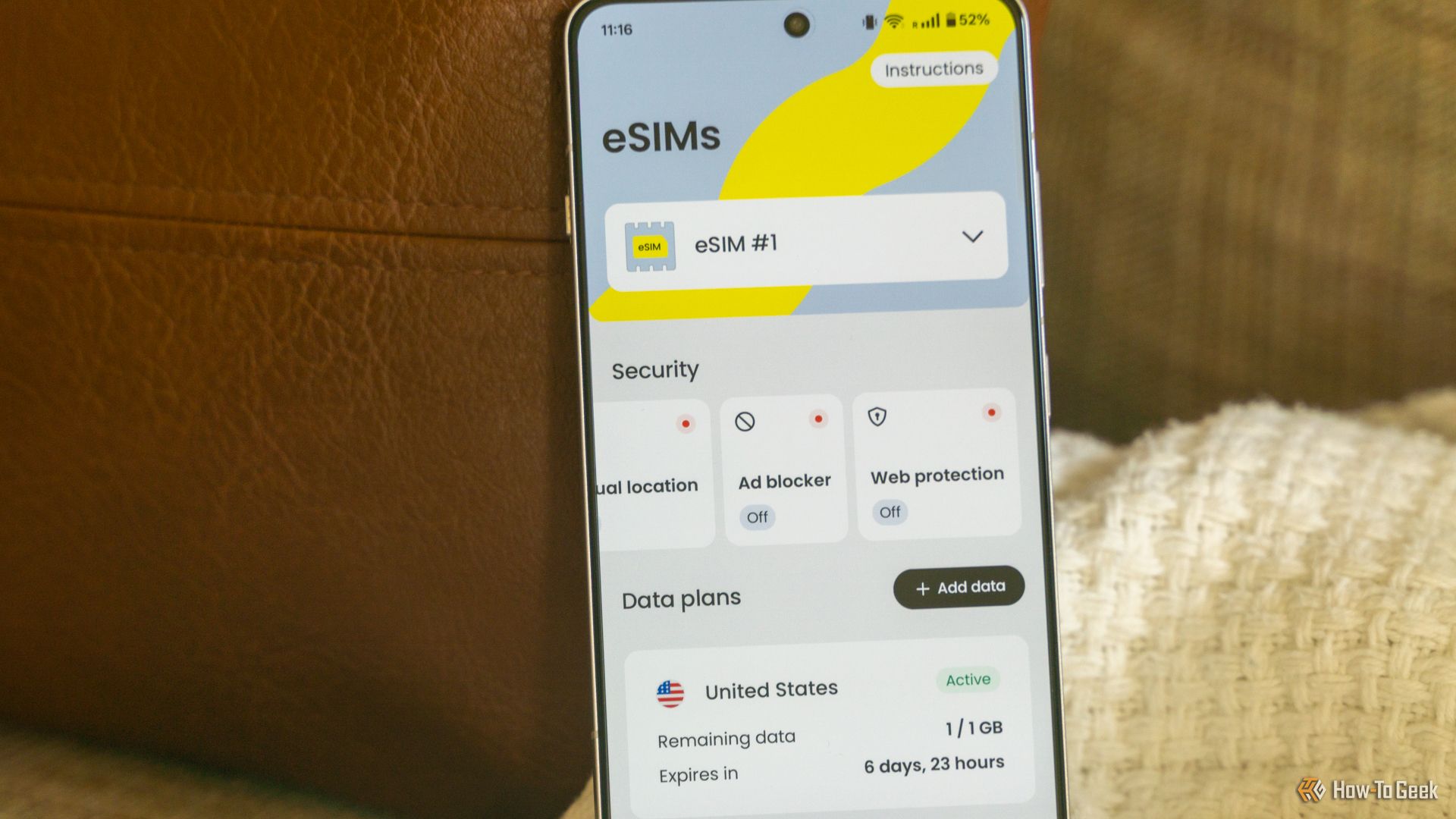 A Quick and Easy-to-Setup Data eSIM