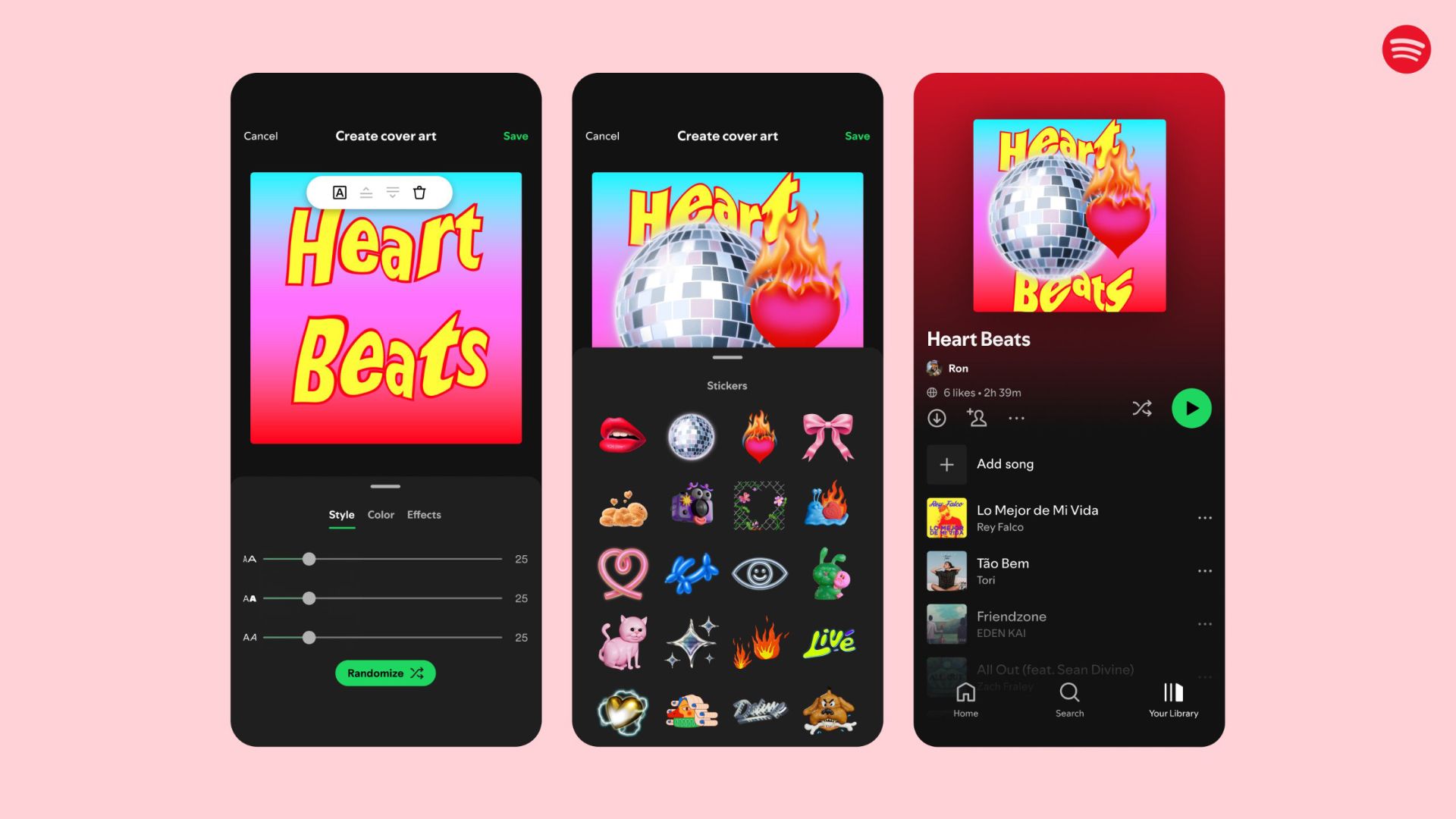 Spotify’s New Valentine’s Day Playlist Covers Help Set the Mood