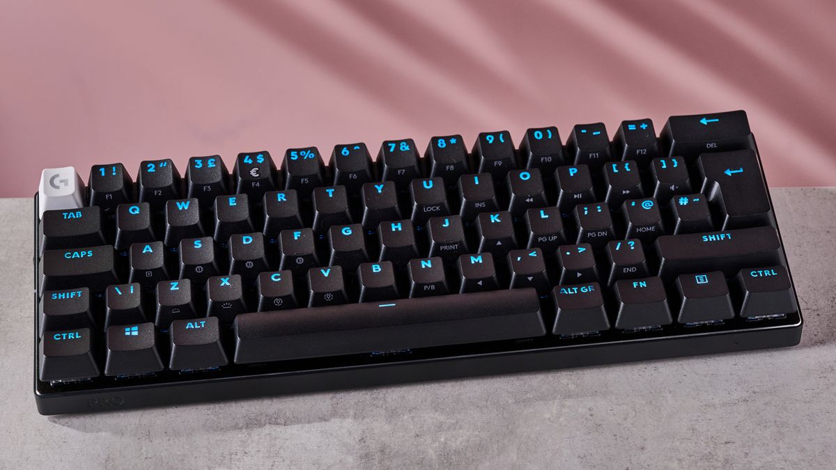 Logitech Pro X 60 Lightspeed Wireless Gaming Keyboard review: a small gaming keyboard with a mechanical feel and a high price