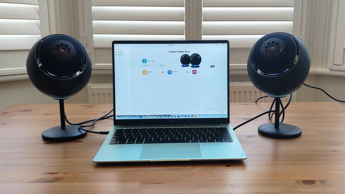 Creative Pebble Nova review: funky-looking desktop speakers that sound great.