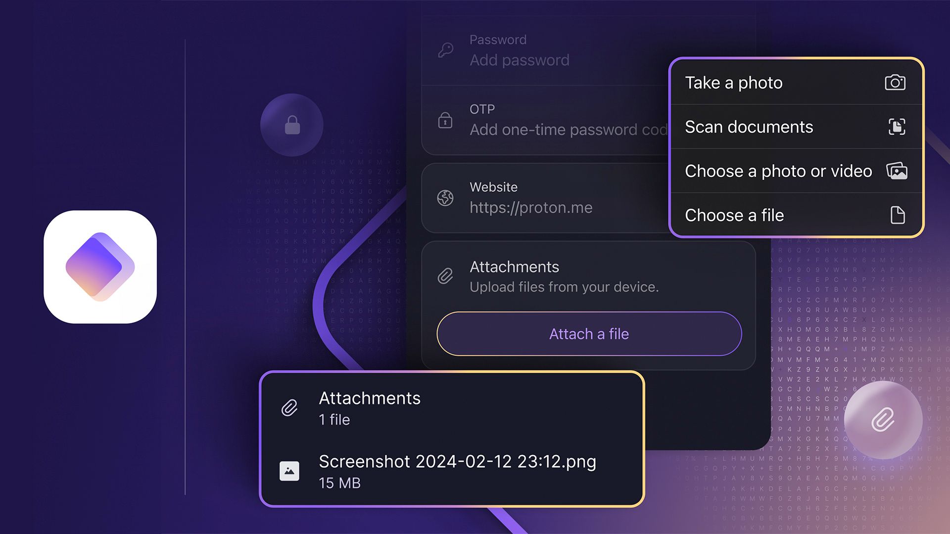 Proton Pass Gains Long-Overdue File Attachment Functionality