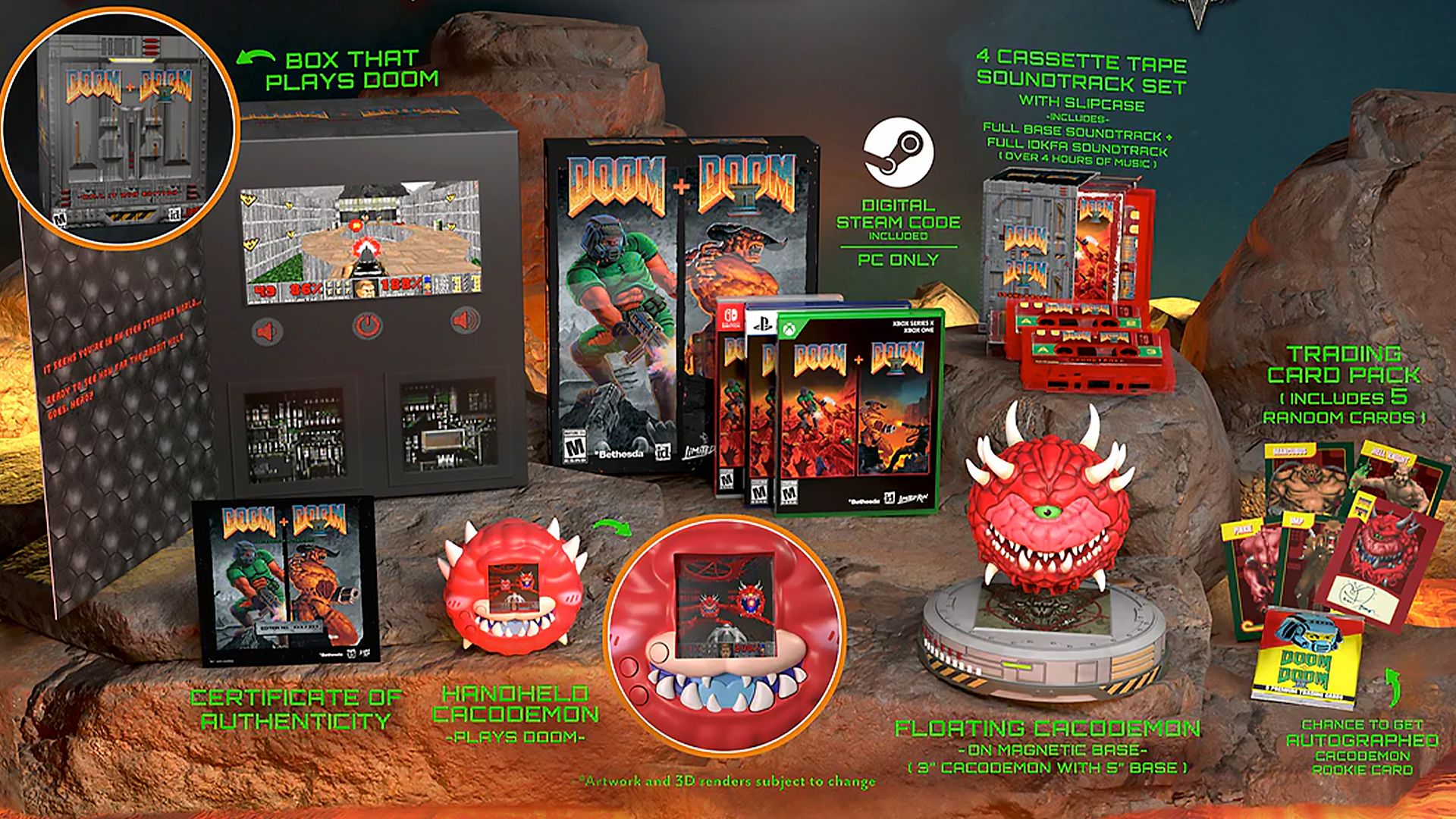 This Limited-Edition ‘DOOM’ Release Comes In a Box That Runs ‘DOOM’