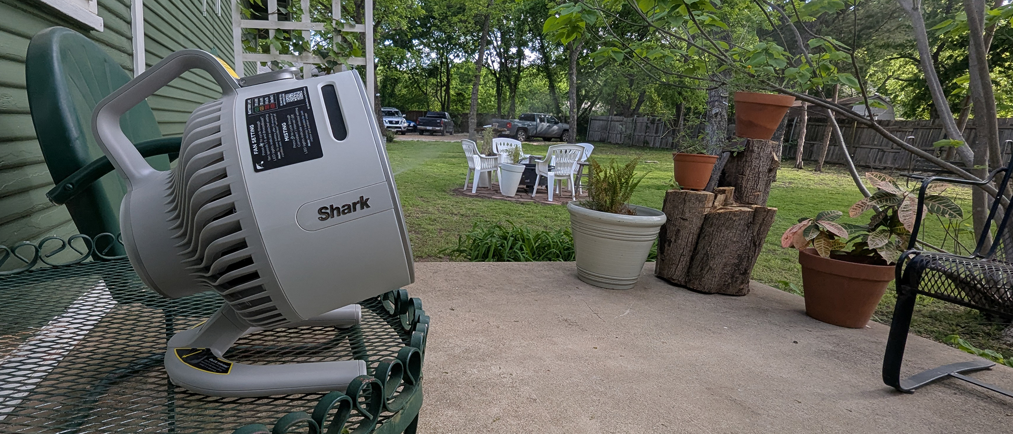 Shark FlexBreeze HydroGo review: a modern misting fan for on-the-go cooling