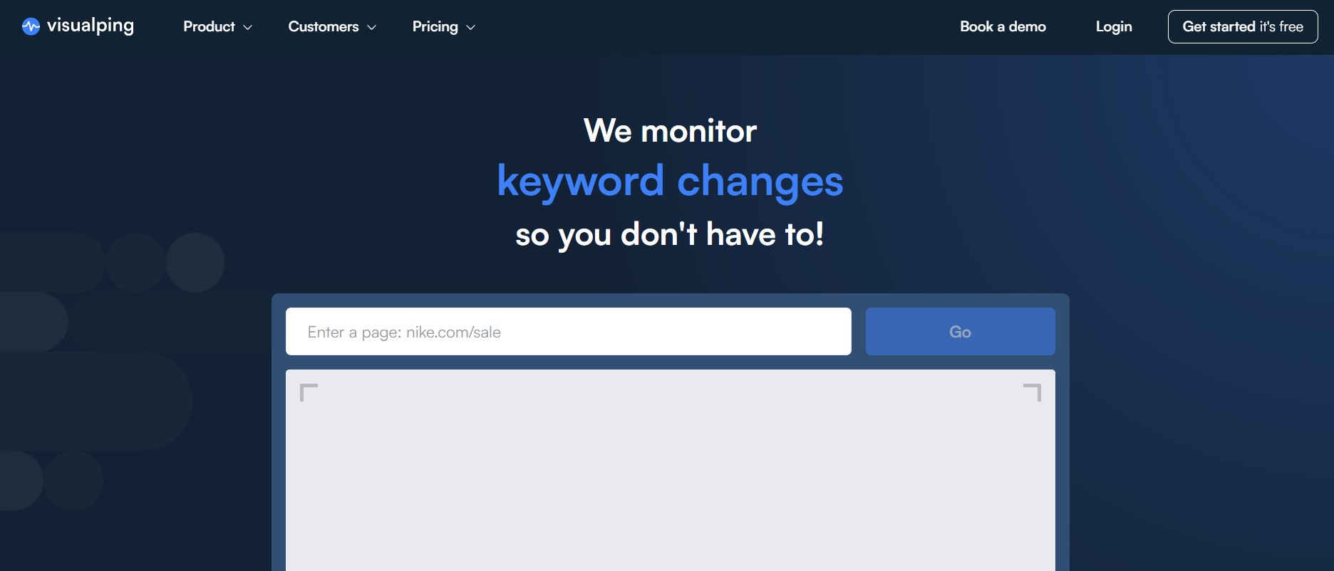 I tested Visualping and found it offered world-class website monitoring with a wealth of use cases