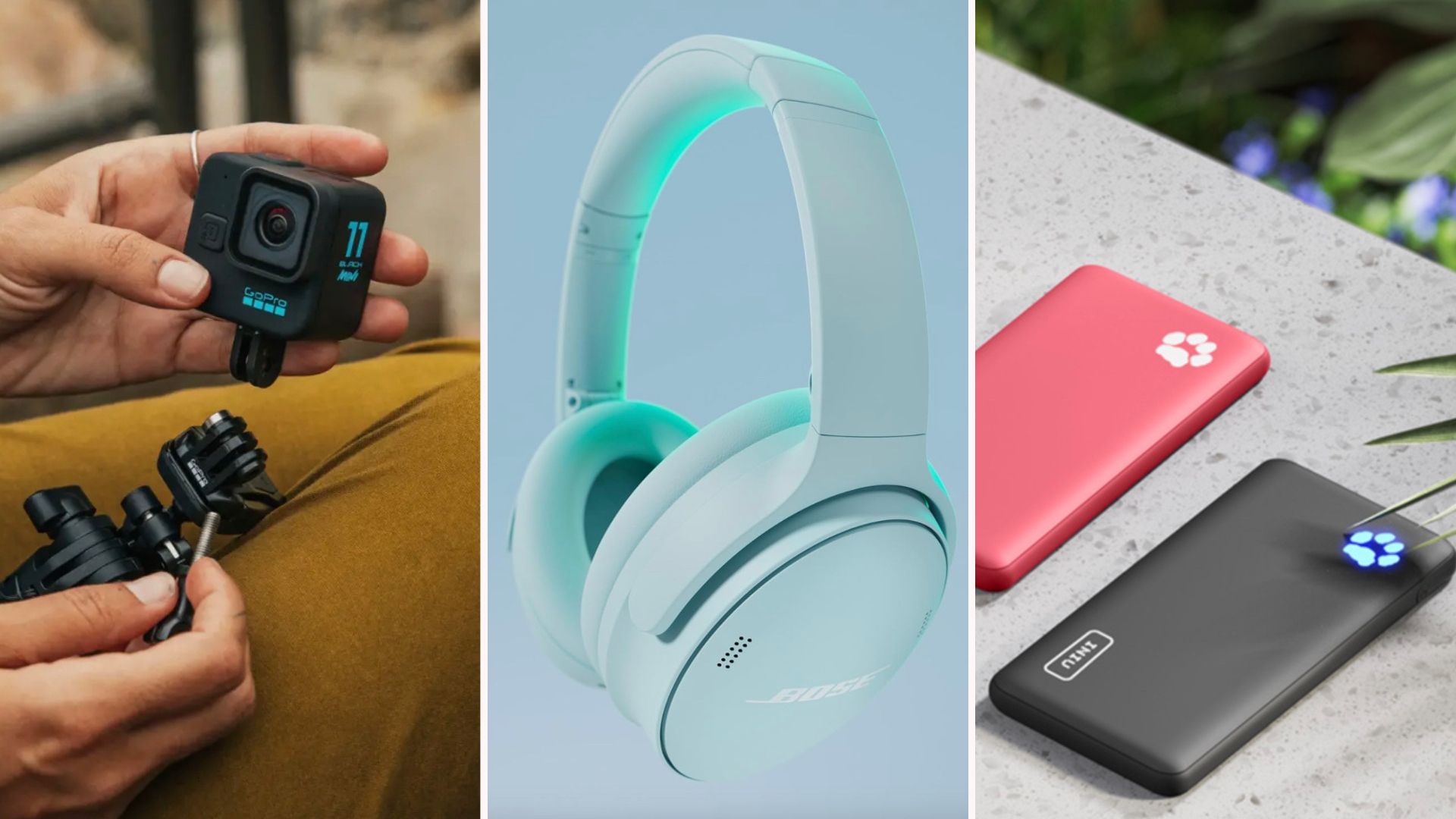 GoPro Hero 11 Mini, Meta Quest 3S, Portable Charger for $16, and More