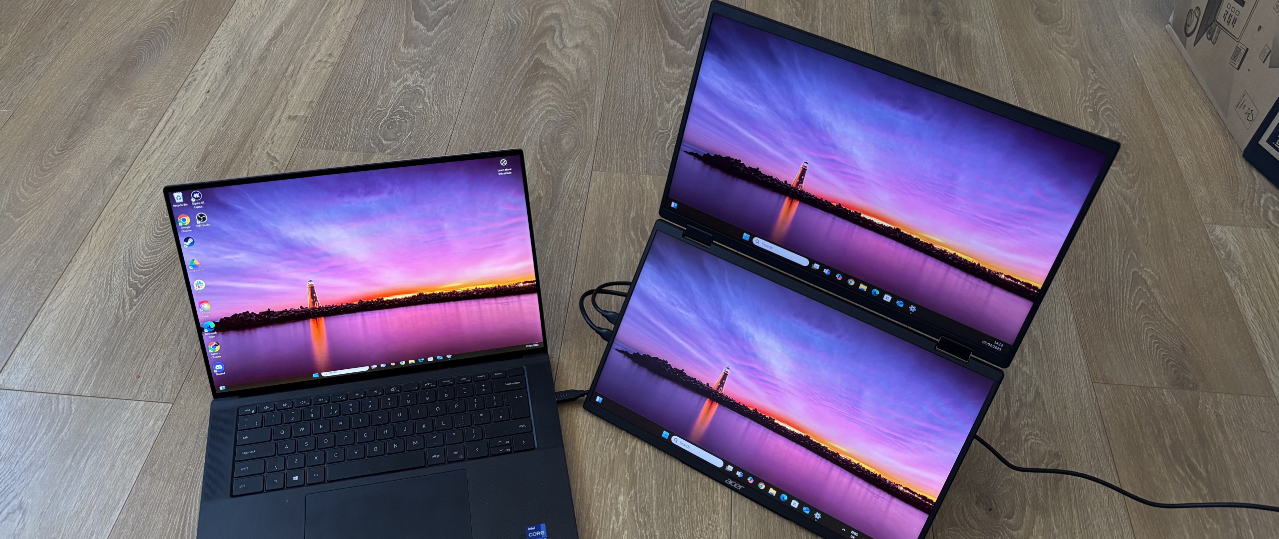 Acer PD3 Dual-Screen Portable Monitor review: heavy in your bag and on your wallet