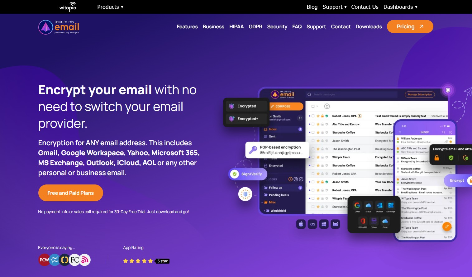 SecureMyEmail secure email review | TechRadar