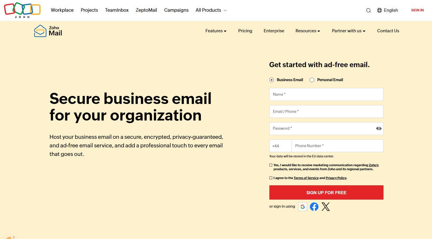 Zoho Mail review – feature-rich professional email hosting
