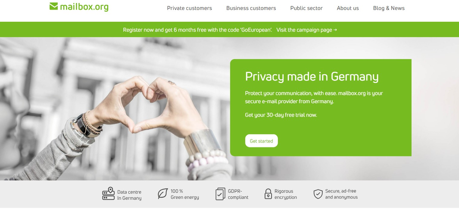 Mailbox.org secure email review | TechRadar