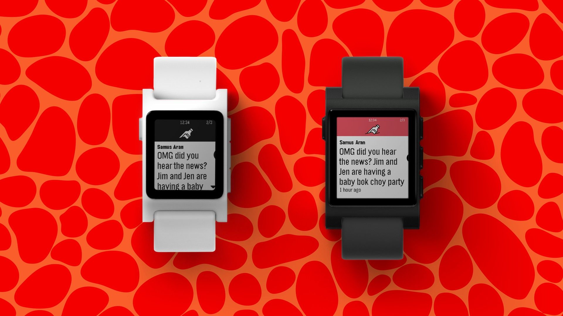 Here’s the New Pebble Watch in Action